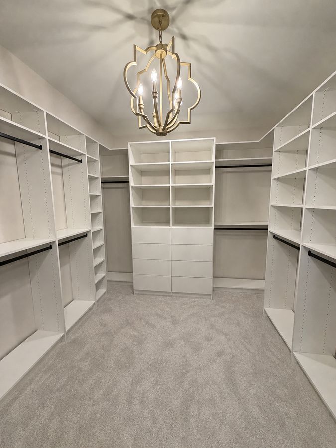 Luxury walk-in closet